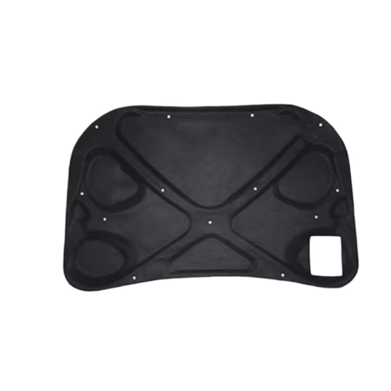 Qopuynh Black Heat Sound Insulation Cotton Car Hood Engine Cover For Avante Xd 2001-2006 Insulation Liner Cotton Soundproof Trunk Heat Mat Accessories