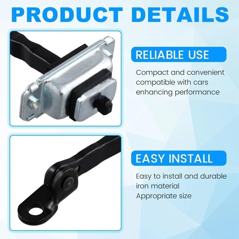 Freno de puerta delantera para Hyundai Tucson que elimina ruidos y golpes al abrir 2