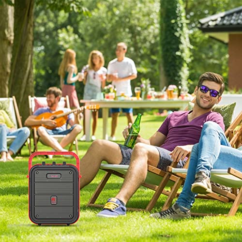 Shinco Bluetooth Speaker With Microphone, Portable Karaoke Machine With Remote Control, Audio Recording, Fm Radio, Perfect For Kids #TOP6
