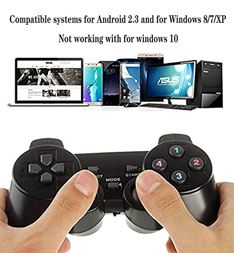 C-Zone 611864730721 2.4Ghz Usb Twins Wireless Game Controller Gamepad Joystick thumb #3