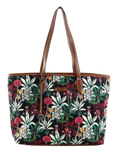 Picard sac shopper Sonja grand sac à épaule motif Jungle coloré pour femme