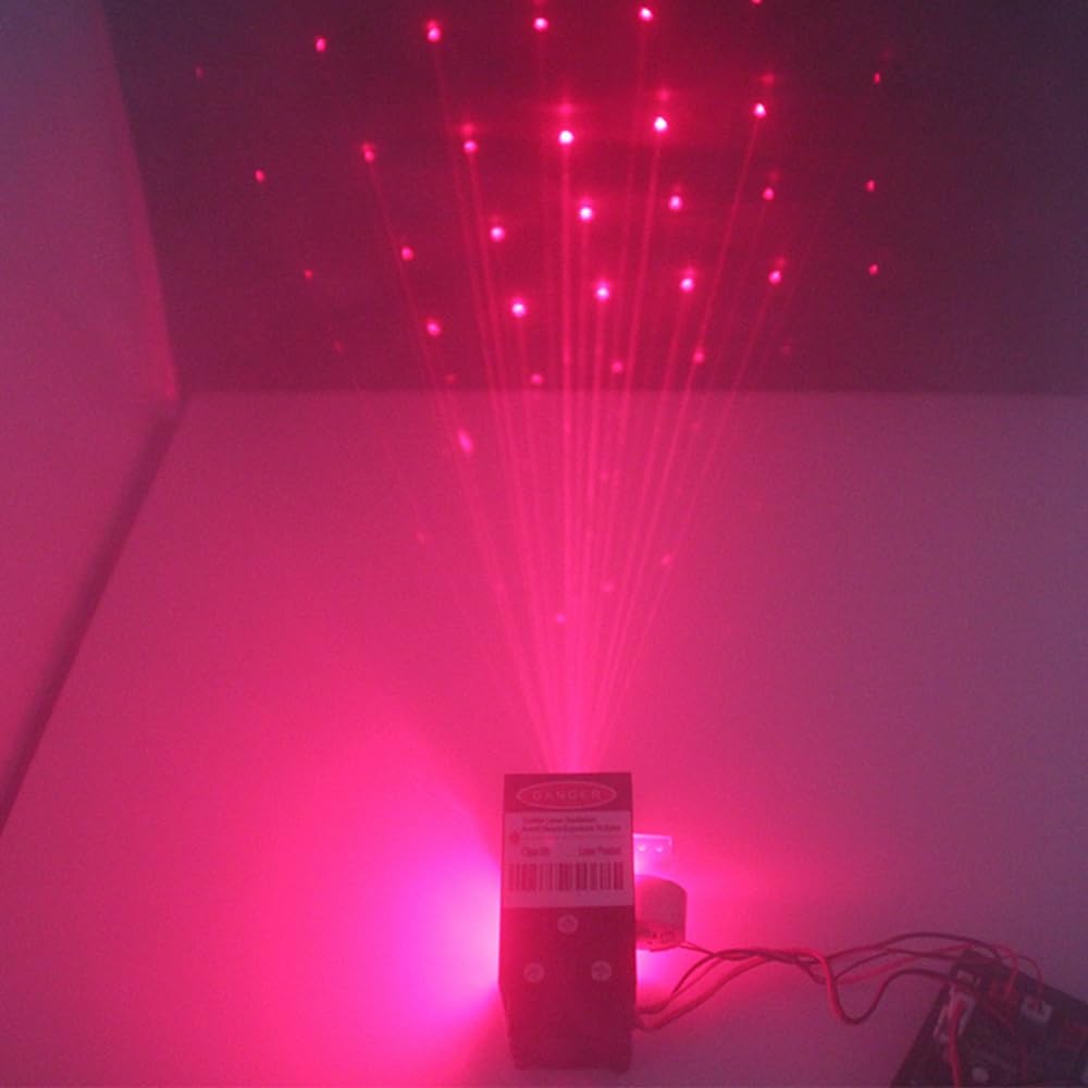 650nm Multi Haz de Luz Láser Rojo Módulo 12V etapa Barra de Iluminación KTV
