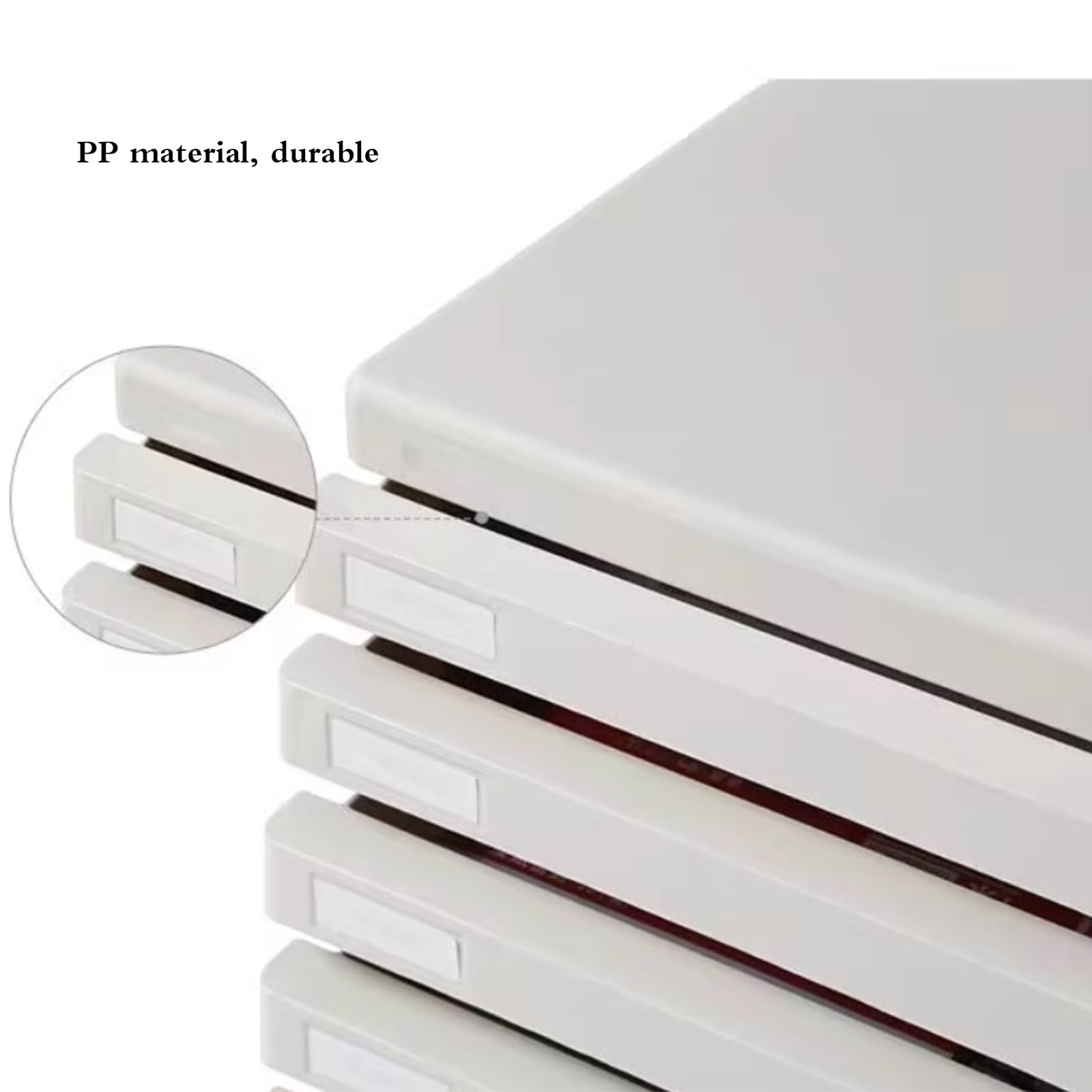 Archivador Con Cerradura Para Tarjetas De Índice - Organizador De Escritorio 5 Cajones Para Archivos Tamaño Tarjetas Material Oficina Bolígrafos Lectura Ahorra Espacio(Grigio)