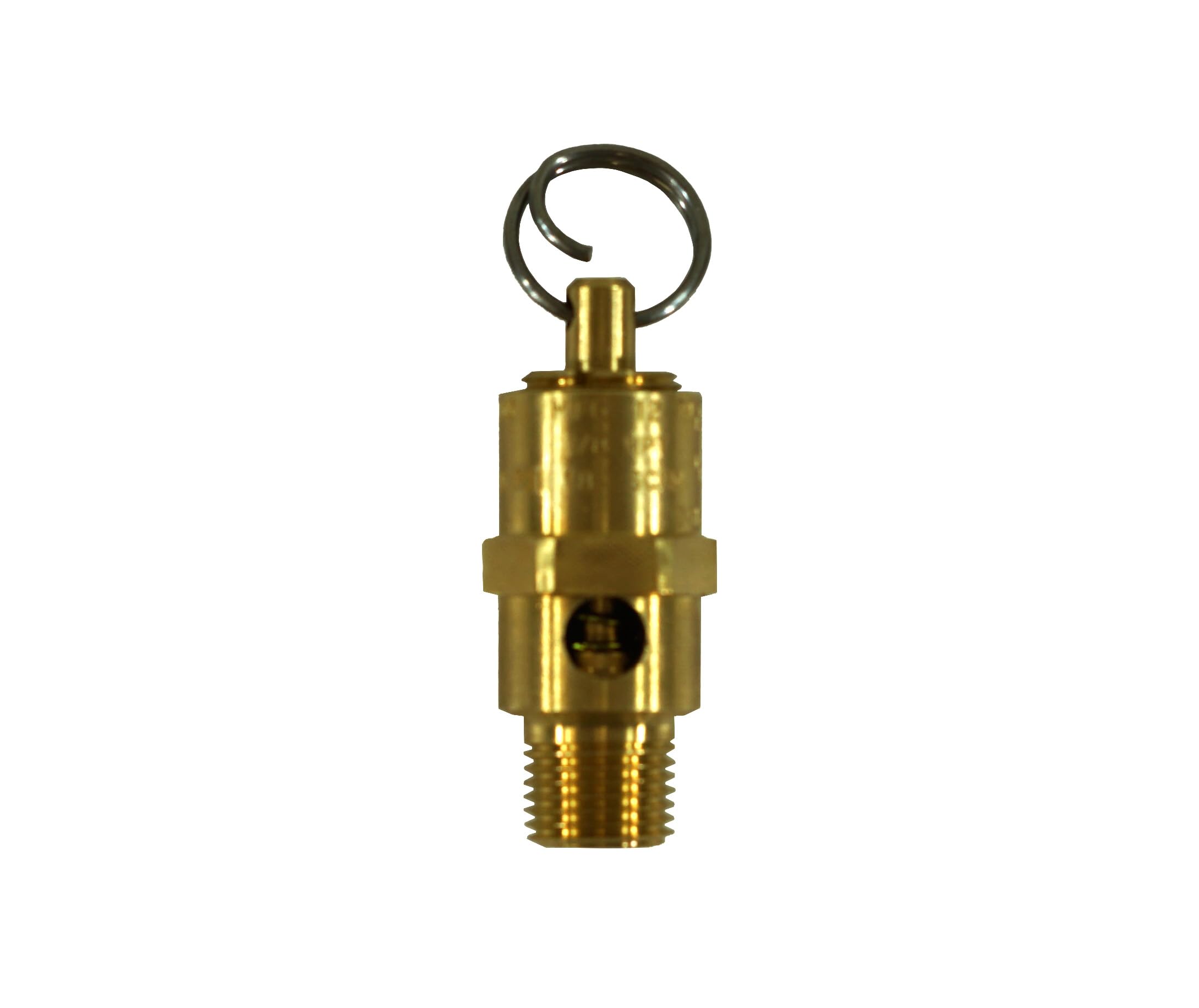 Kingston 1/8” NPT Brass Soft Seat Economy Pressure Relief Valve, Made In The USA. (170 PSI / 94 SCFM)