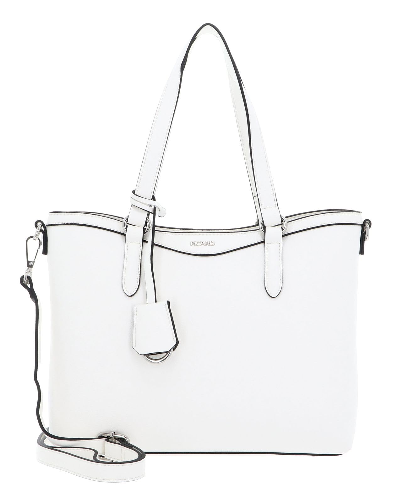 Picard Lyon 32973092G0 Women's Synthetic Handbag White Lily 30 x 22.5 x 8 cm