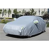 【Fácil de instalar】 Hay tiras reflectantes alargadas en la parte delantera y trasera de la cubierta del automóvil para garantizar un estacionamiento seguro por la noche. Cada cubierta para automóvil está equipada con un código de bloqueo para evitar que la cubierta para automóvil se pierda o sea robada. También está equipado con una bolsa de almacenamiento conveniente para guardar.
