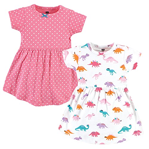 Image of Hudson Baby Girl's Cotton Dresses