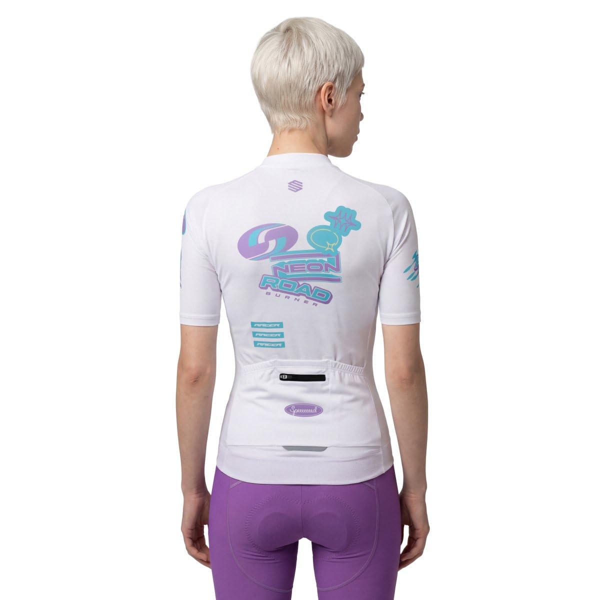 SIROKO Maillot Ciclismo Mesh Manga Corta M8-W NRC White Blanco