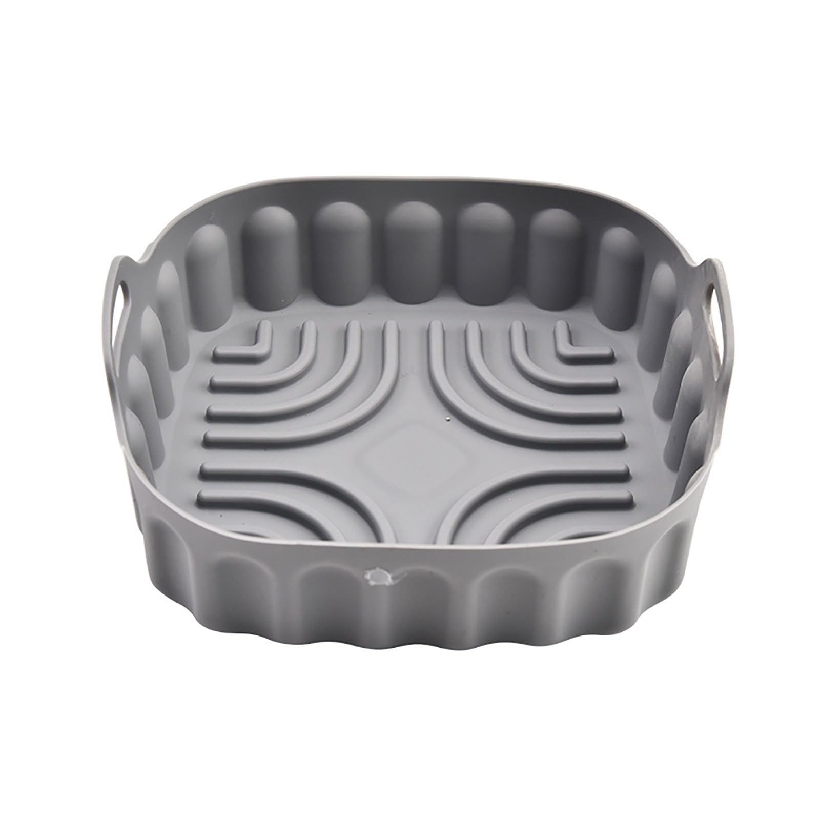MALSSE Silicone Air Fryers Pad for Easy Cleaning and Cooking Nonstick Oven Liner Mat with Handle Baking Supplies Cooking Accessories