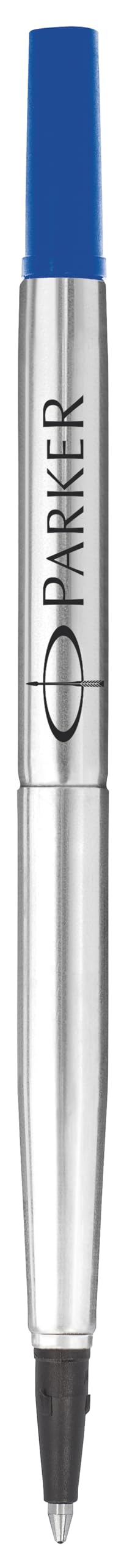 Parker Rollerball Pen Original Quink Ink Refills - 0.7mm Medium Point - Blue Ink - Pack of 5 - Image 4