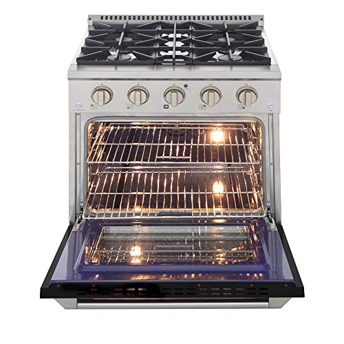 Kucht Kng301/Lp-K Gas Range, Black #TOP7