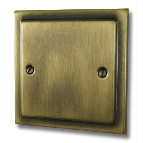 G&H Brassware, TAB31, placca singola nera in