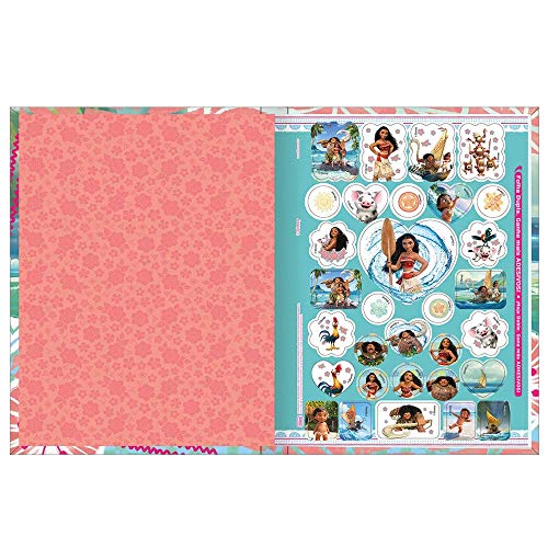 Caderno Universitário Brochurão Moana Capa Dura 96 Folhas Tilibra