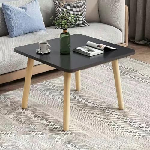 Table d'appoint gain de place noire pour aménager les petits salons - 2
