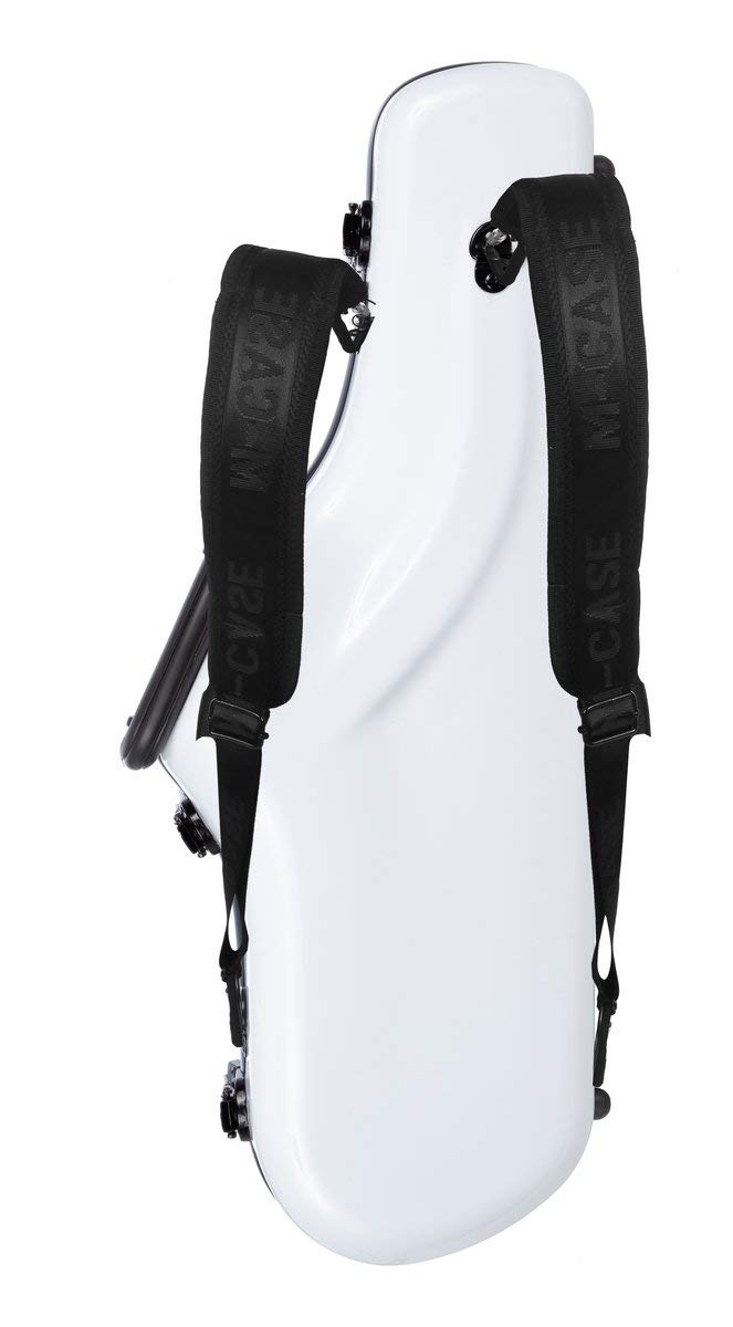 Estuche para Saxofón Alto fibra de vidrio Ultra Light white M-Case