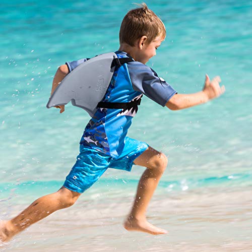 image for Fin Fun Shark Fin with Included Travel Bag - Adjustable Shark Costume 