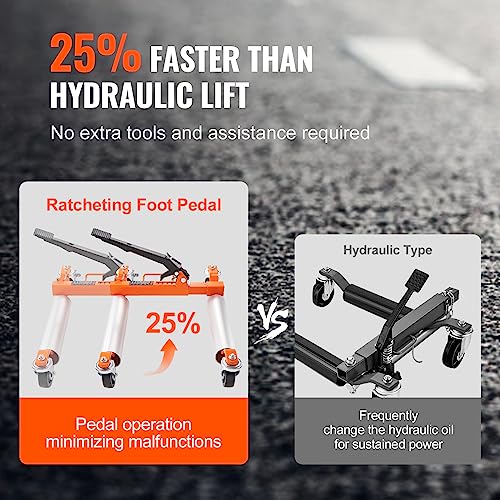 Vevor 1500 LBS WHEEL DOLLY Dolly, 1 Piece Wheel Dolly Car Skate thumb #5