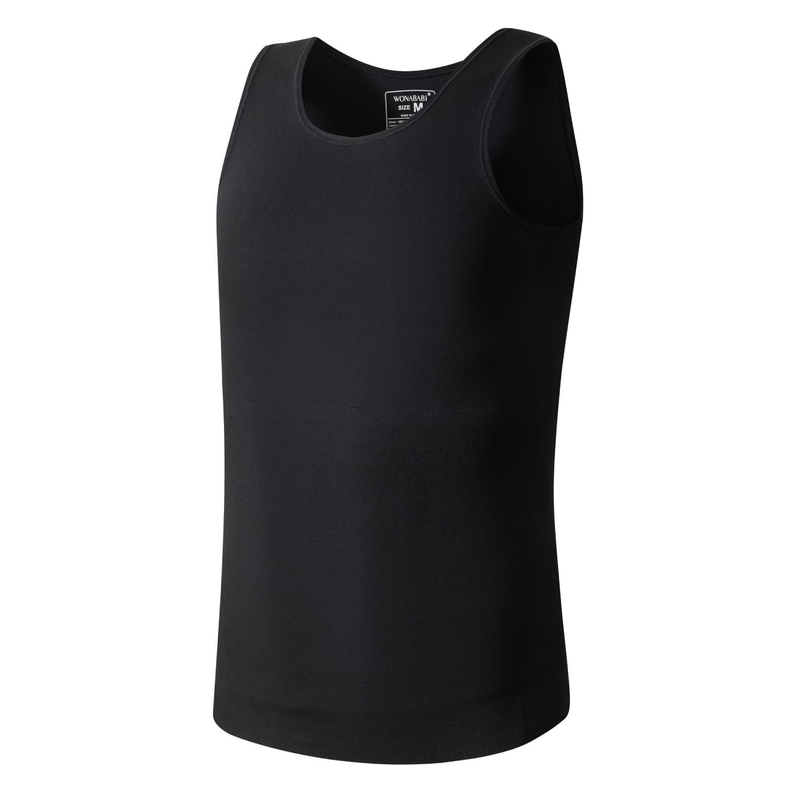 Wonababi Seamless Chest Binder for Transgender FTM, Flat Compression Bra