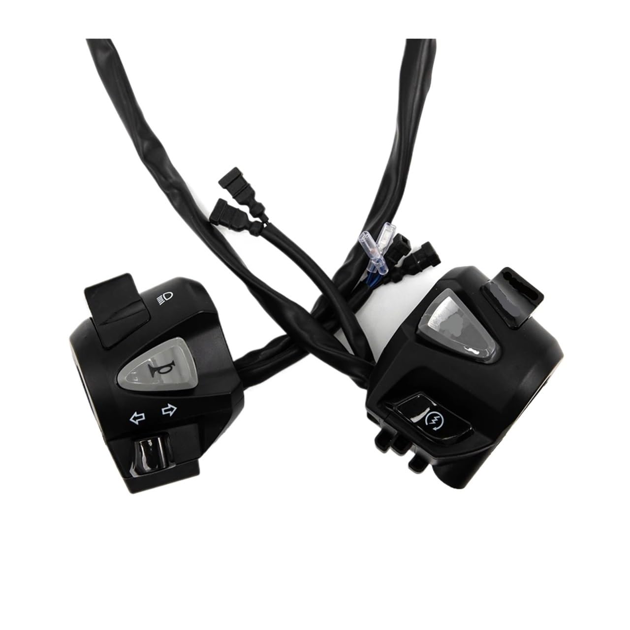 Motocykl Kierownica Przełącznik Pasuje do motocykla 7/8 "22mm przełącznik drążkowy róg włącz światła sygnalizacyjne rozruch elektryczny kontrolera kierownicy