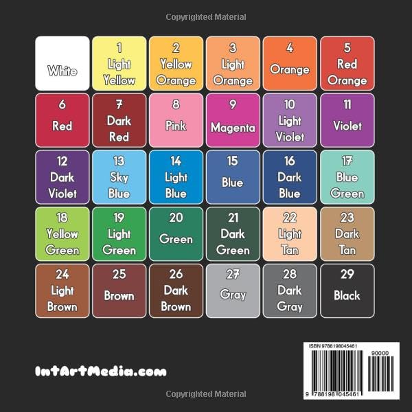 CHRISTMAS QUEST Color By Number (Black Backgrounds): hidden picture activity color by number coloring book for adults and teens (Color Quest Mystery Color By Number) - Image 2