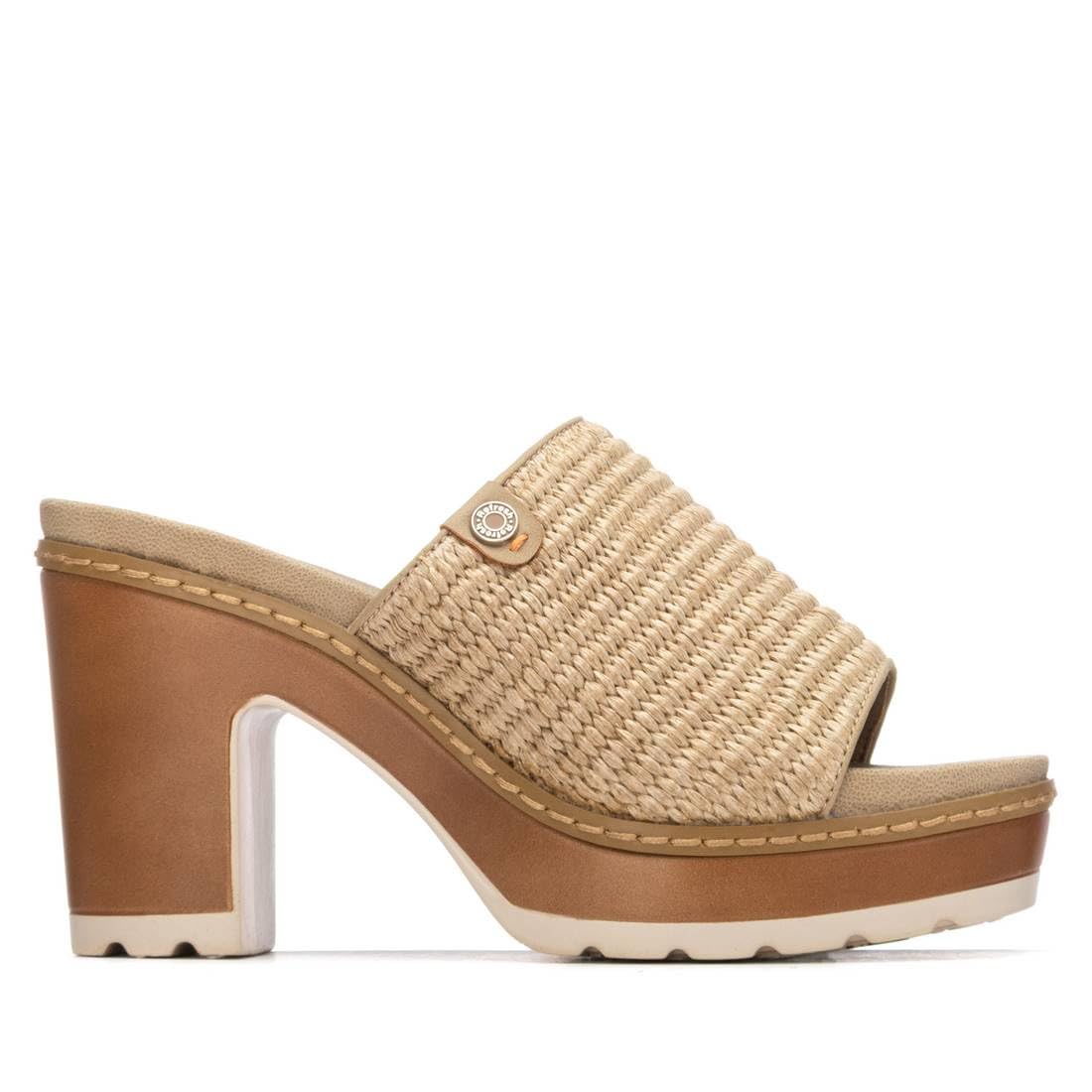 REFRESH 175282 SANDAL SRA C. TAUPE Taupe, 37 EU (4 UK)