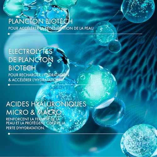 BIOTHERM - Aquasource Hyalu Plump Gel - Soin Hydratant Visage - Acide Hyaluronique - Peaux Repulpées - Tous Types de Peaux