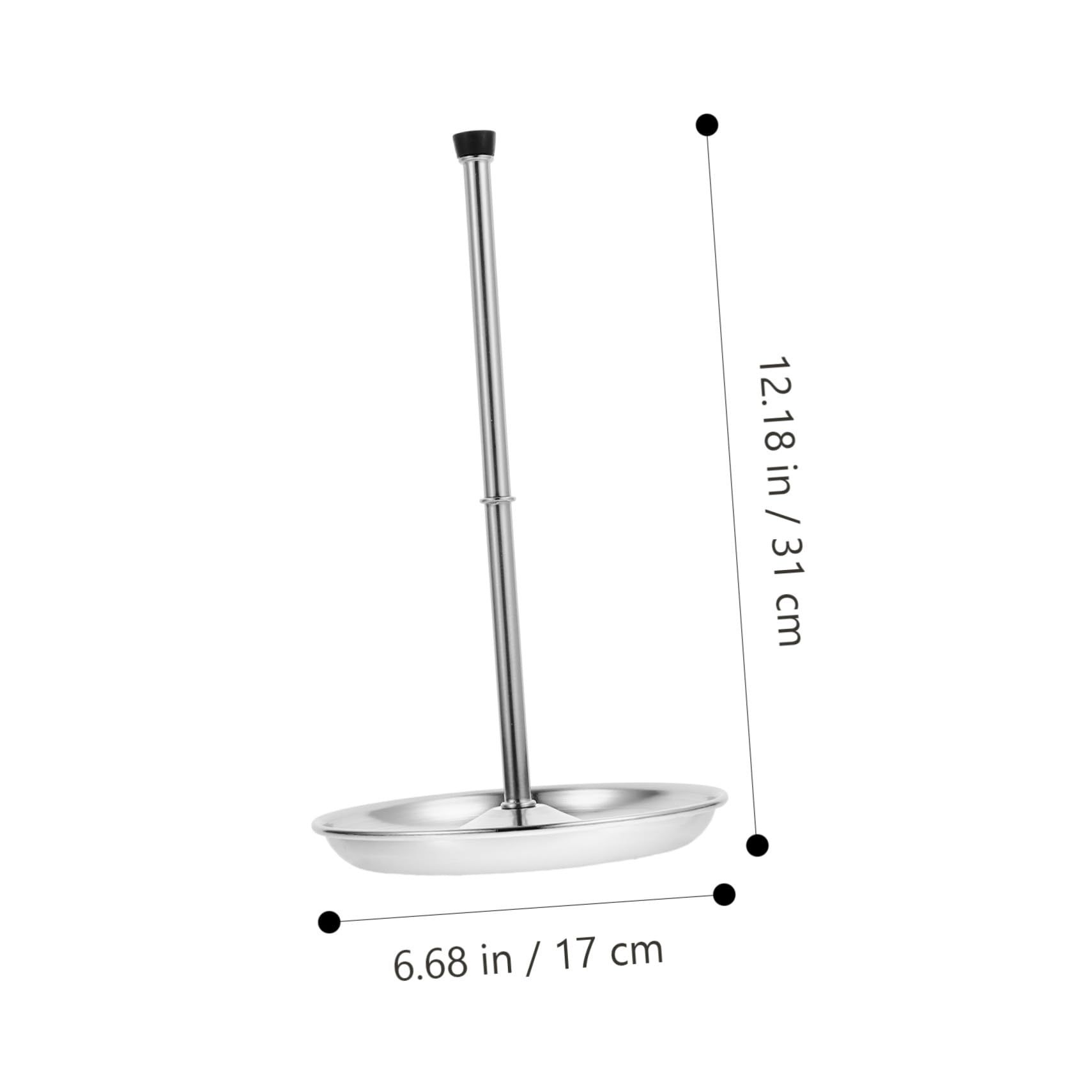 Supporto in Acciaio Inossidabile per Essiccazione Decanter Vino Vassoio Goccia Antisgocciolamento, Design Semplice e Pratico per Casa e Cucina