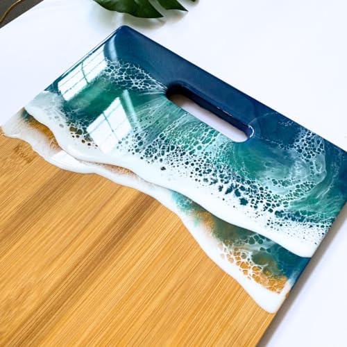 Set de 12 tablas de cortar rectangulares de bambú 30x23 cm miniatura 7