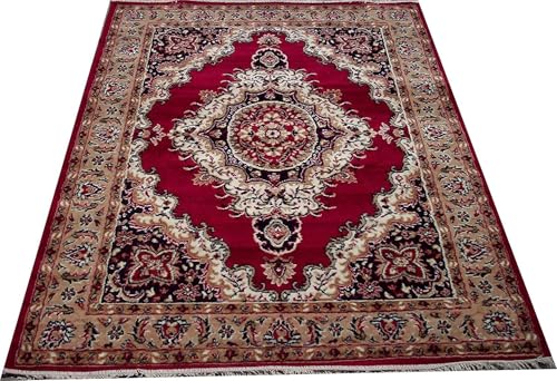 Image of for Living Room 4x5 Feet (121x150 cm) | Super Soft Floral Area Rug | Anti Skid Washable Carpet for Bedroom Hall Home Decor