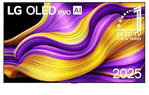LG OLED55G58LW TV 55 Zoll (139 cm) 4K OLED evo AI TV (α11 Gen2 4K AI Prozessor, webOS 25, 120Hz (VRR bis zu 165Hz)) [Modelljahr 2025]