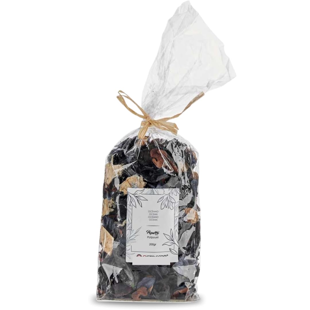 PARENCE.- Oceano Perfume Pot-pourri 140g – Sacchetto decorativo con aroma marittimo – atmosfera fresca per interni, cassetti, auto, bagno – Oceano 140g