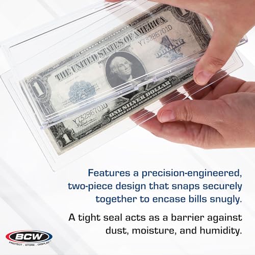 BCW Deluxe Large Bill Slab para billetes - 10 piezas miniatura 4