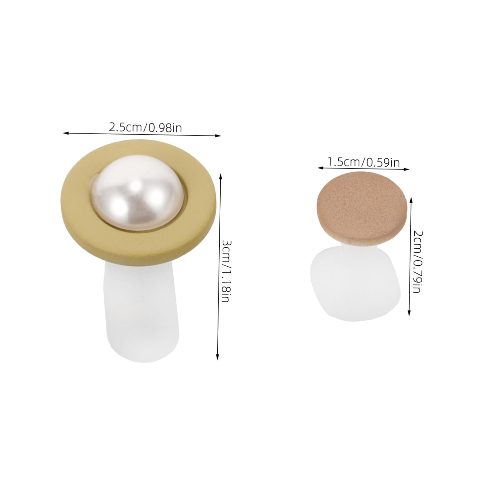 Vaguelly Silicone Toe Separators for 8pcs Nail Art Toe Spacers Comfortable Design