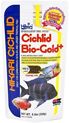 Cichlid Biogold Plus Adult Fish Food (Mini Pellet), 250 G