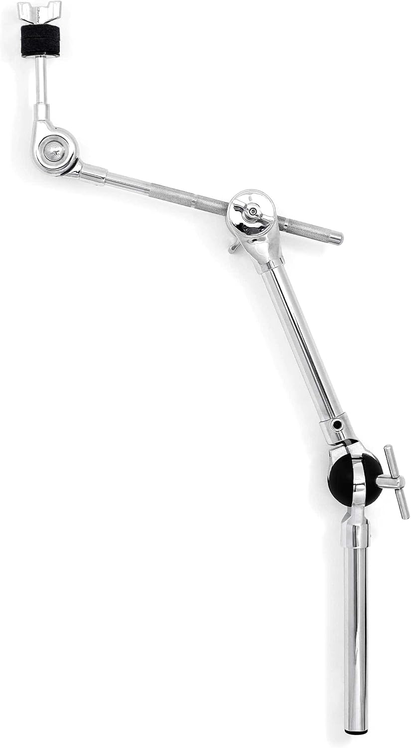 Gibraltar 12" Short Cymbal Boom Arm with Gearless Brake Tilter and Memory Lock, Compact Drum Hardware Expansion for Splash Effects Cymbals, Rack and Multi Clamp Compatible Mounting Accessory (SC-SBBT) image 2