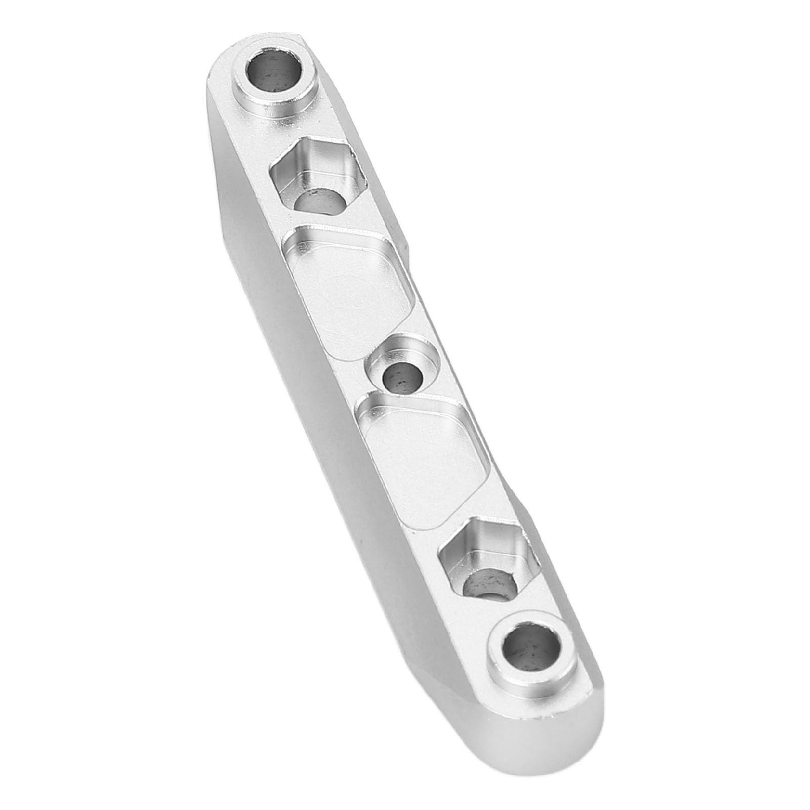 Wspornik Tylnego Wahacza ze Stopu Aluminium do Samochodu FS ATOM 1/8 RC, Wytrzymała Konstrukcja, zastosowanie: Samochód FS ATOM 6S 1/8 RC (SILVER)