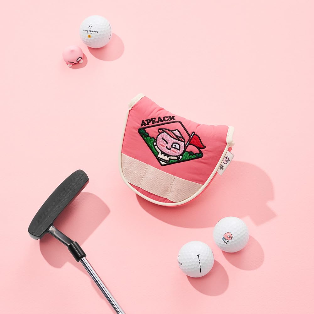 【未使用】 KAKAO FRIENDS GOLF HUG APEACH アピーチ Amazon.co.jp: KAKAO FRIENDS ゴルフゴーグリーン マレットパター