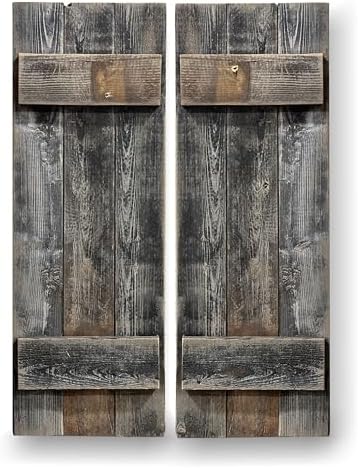 Rustic Revival | Rustic Shutters Made from 100% Reclaimed Weather...