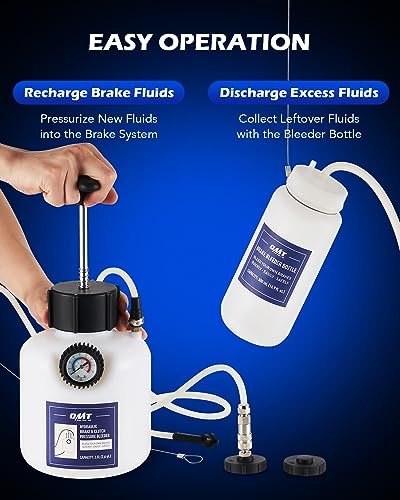 Orion Motor Tech MPN1BBTD005-00 Pressure Bleeder, 2.5L Pressure Brake Bleeder thumb #4