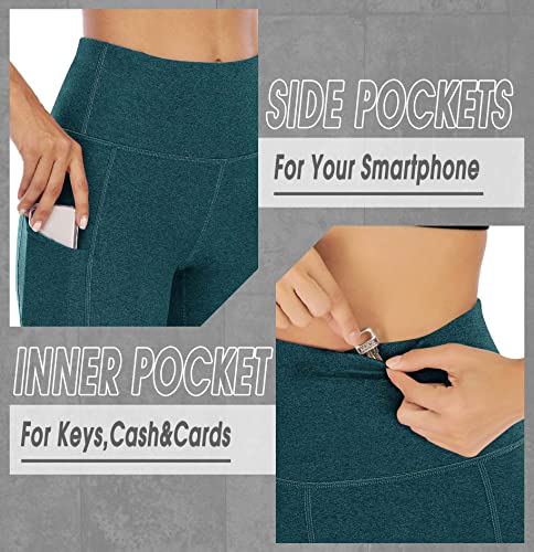 Ewedoos Capri Leggings With Pockets For Women High Waisted Yoga Pants For Women Pocket Capris Workout Leggings For Women… #TOP1