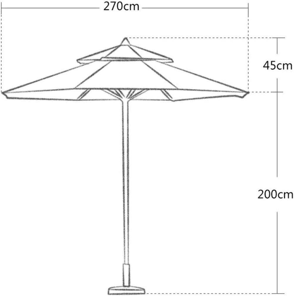 Aluminiowy parasol ogrodowy Parasol ogrodowy Duży parasol ogrodowy Stolik Parasol targowy z podstawą, przenośny parasol ogrodowy z przesunięciem na basen, taras, ogród, podwórko, kupkę