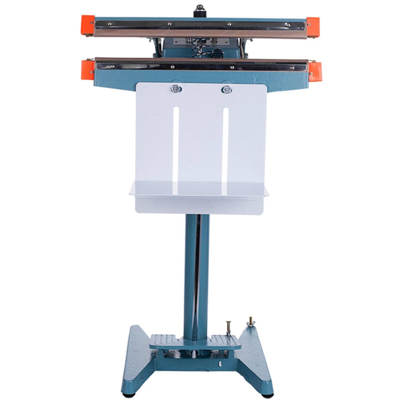 IUokLU Foot Pedal Impulse Sealer,Automatic Foot Pedal Pedestal Mounted Bag Sealing Machine Sealer,For Sealing Pvc Bag Cellophane Aluminium-B-650mm (B 650mm)