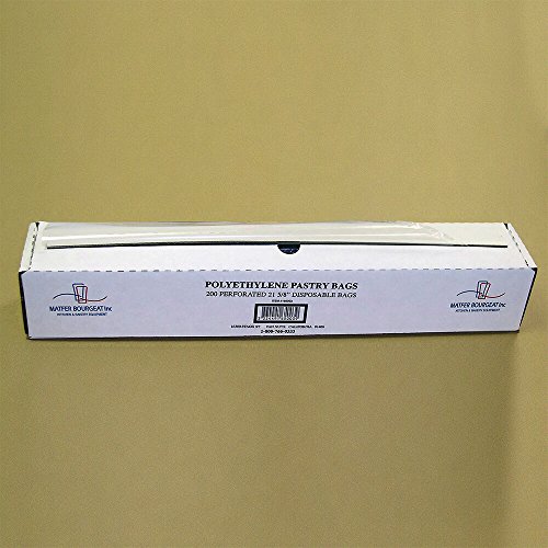 Matfer Bourgeat Disposable Polyethylene Pastry Bags, 21 5/8
