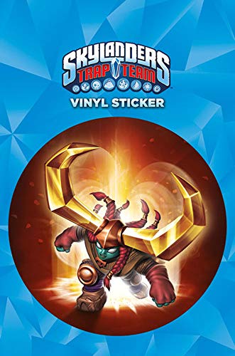 Skylanders trap team-headrush-sticker autocollant-dimensions : ø 9 cm