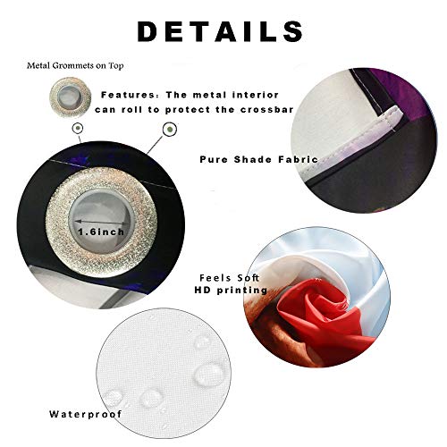 Vividhome Window Treatment Set Sea Turtle Ocean Animal Landscape Print Blackout Window Curtains 2 Drape Panels Curtains For Kid Room Living Room Laundry Bedroom #TOP5