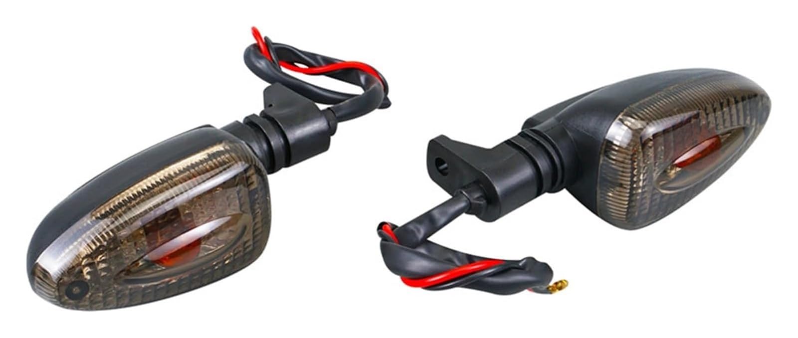 Indicatore Direzione Anteriore per K 1300R 2009-2014 per 1200S 2005-2008 Indicatore di Direzione per Motocicletta Luci Lampeggianti(Smoke)