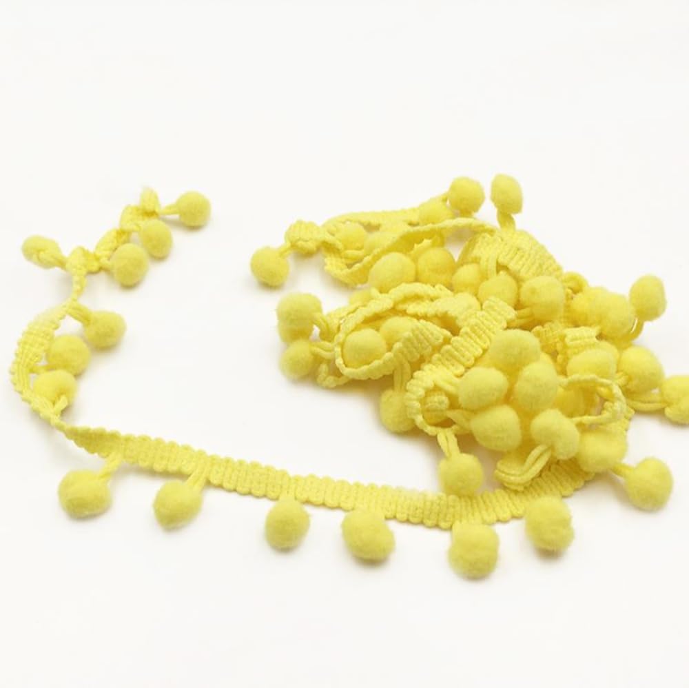 Pompon Band 20 Yards - Bommel Borte Für DIY Bastelprojekte