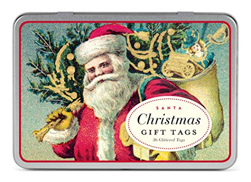 Cavallini & Co. Christmas Cheer Glitter Gift Tag Set