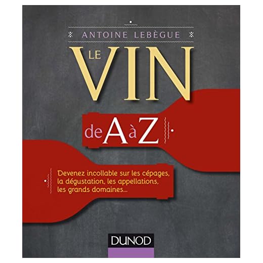 Le vin de A à Z - Devenez incollable sur les cépages, la dégustation, les appellations...: Devenez incollable sur les cépages, la dégustation, les appellations, les grands domaines...