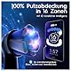Oral-B iO Series 9 Elektrische Zahnbürste/Electric Toothbrush, Doppelpack +3 Aufsteckbürsten, 7 Putzmodi, Magnet-Technologie & 3D-Analyse, Farbdisplay, Lade-Reiseetui, Designed by Braun, Black/ Rose